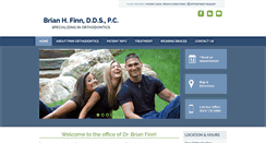 Desktop Screenshot of finnorthodontics.com